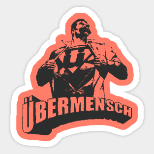 Ubermensch, Nietzsche Sticker